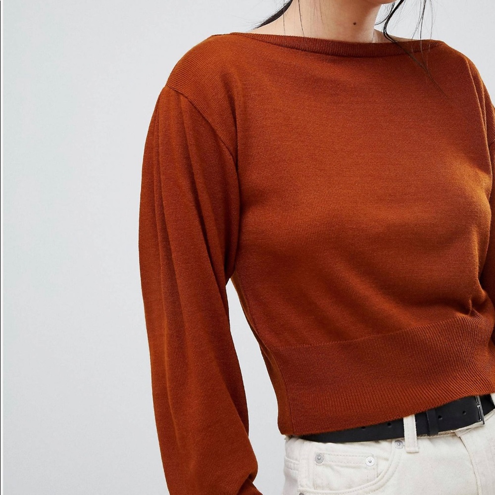 Rust brown sweater - Picture 4 of 4